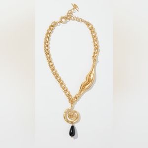 SET OF 2! Chico's "Gold Ebellished" Statement Necklace